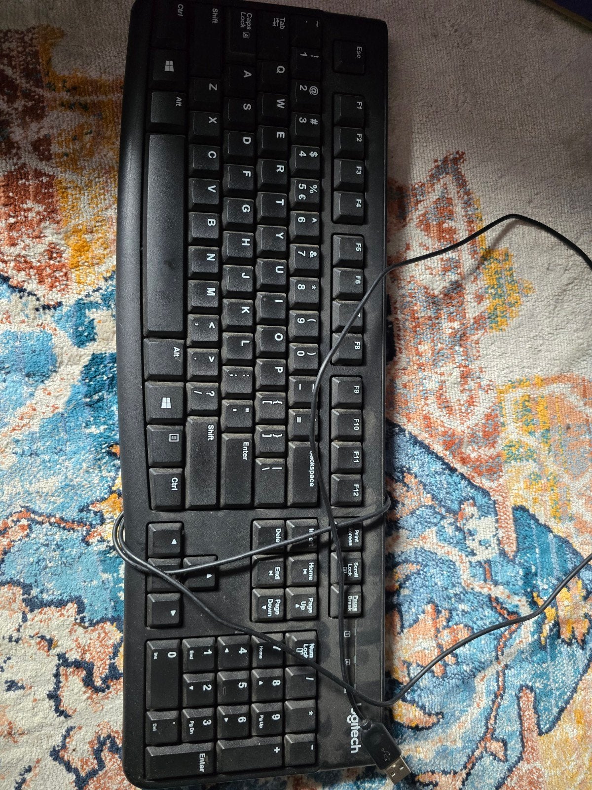 8x Logitech K120 Bedrade Toetsenborden - Per Stuk of Set, Computers en Software, Logitech, Ophalen of Verzenden, Qwerty, Bedraad