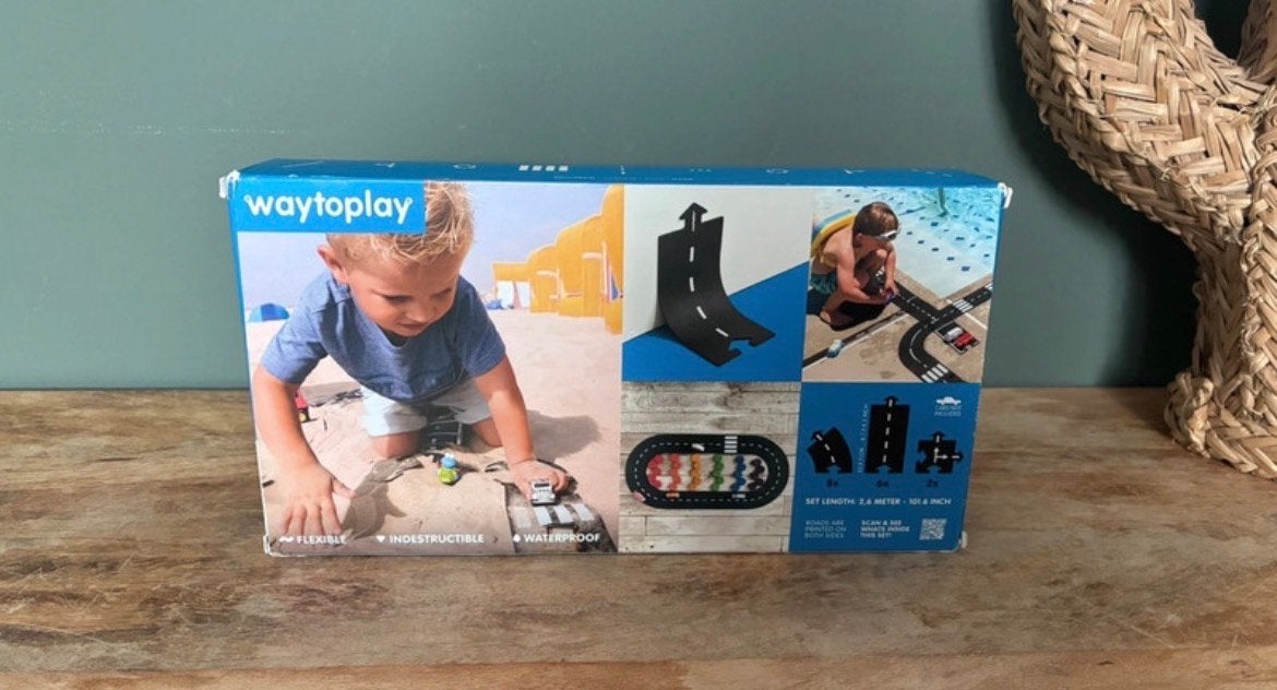 Waytoplay Flexibele Speelweg - 2.4 meter, Ophalen of Verzenden, Zo goed als nieuw