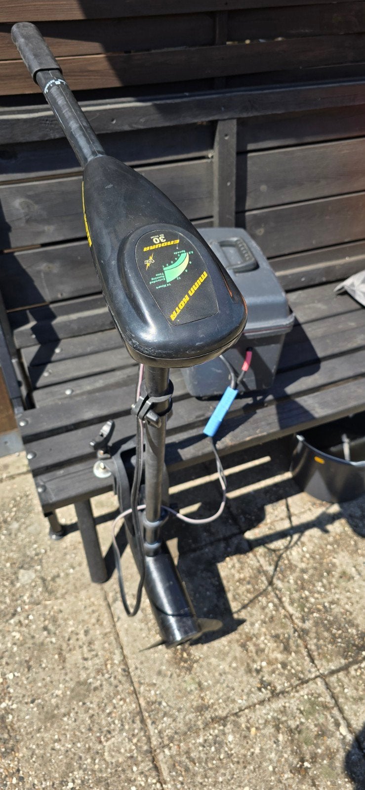 Minn Kota Endura 30 Lbs Elektrische Buitenboordmotor, Ophalen of Verzenden, Gebruikt