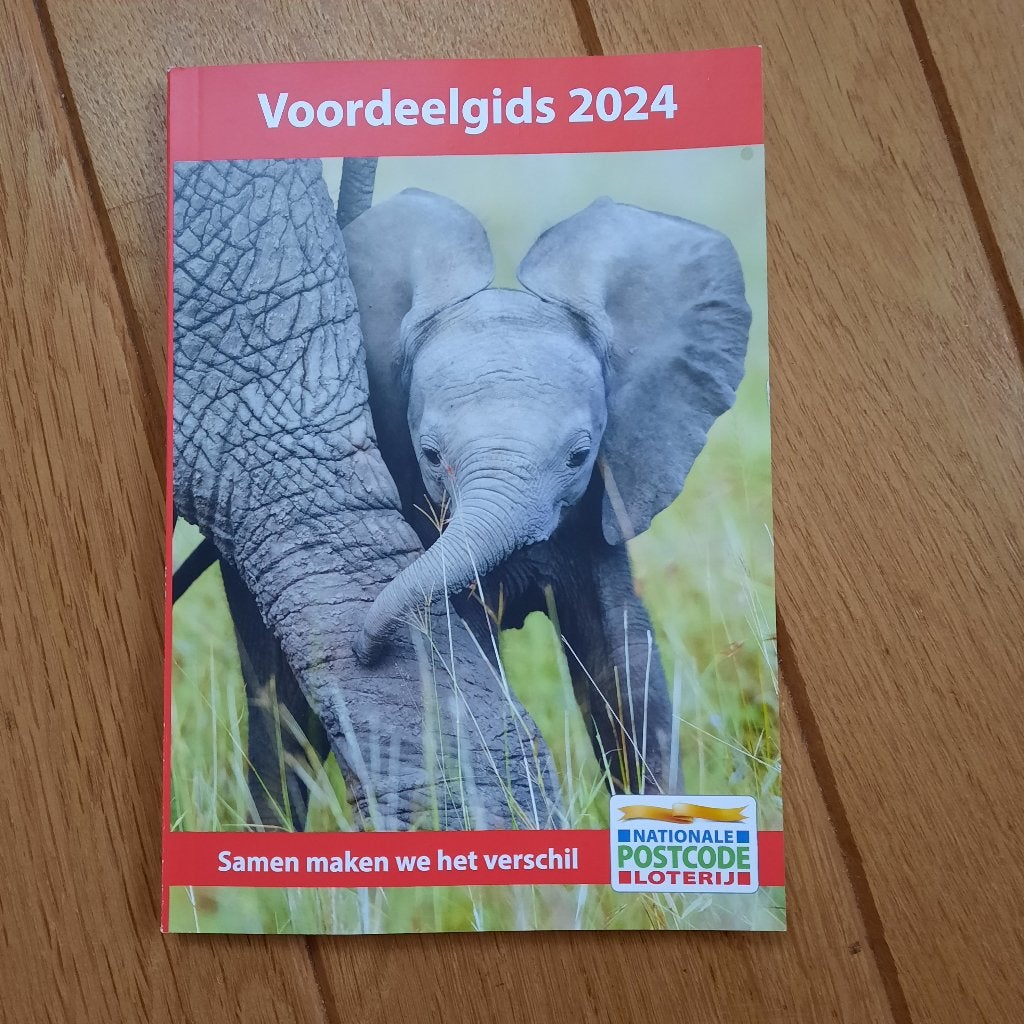 Nationale Postcode loterij Voordeelgids 2024 - nieuw -, Ophalen of Verzenden, Nieuw, Overige onderwerpen
