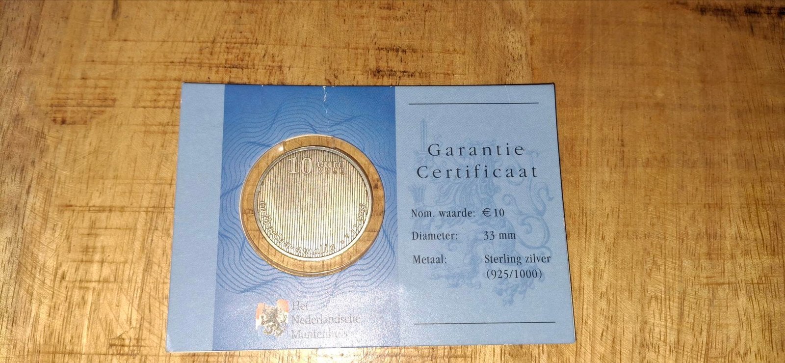 Zilveren 10 Euro Munt - Beatrix & Amalia 2003, Zilver, Overige landen, Ophalen of Verzenden, 10 euro