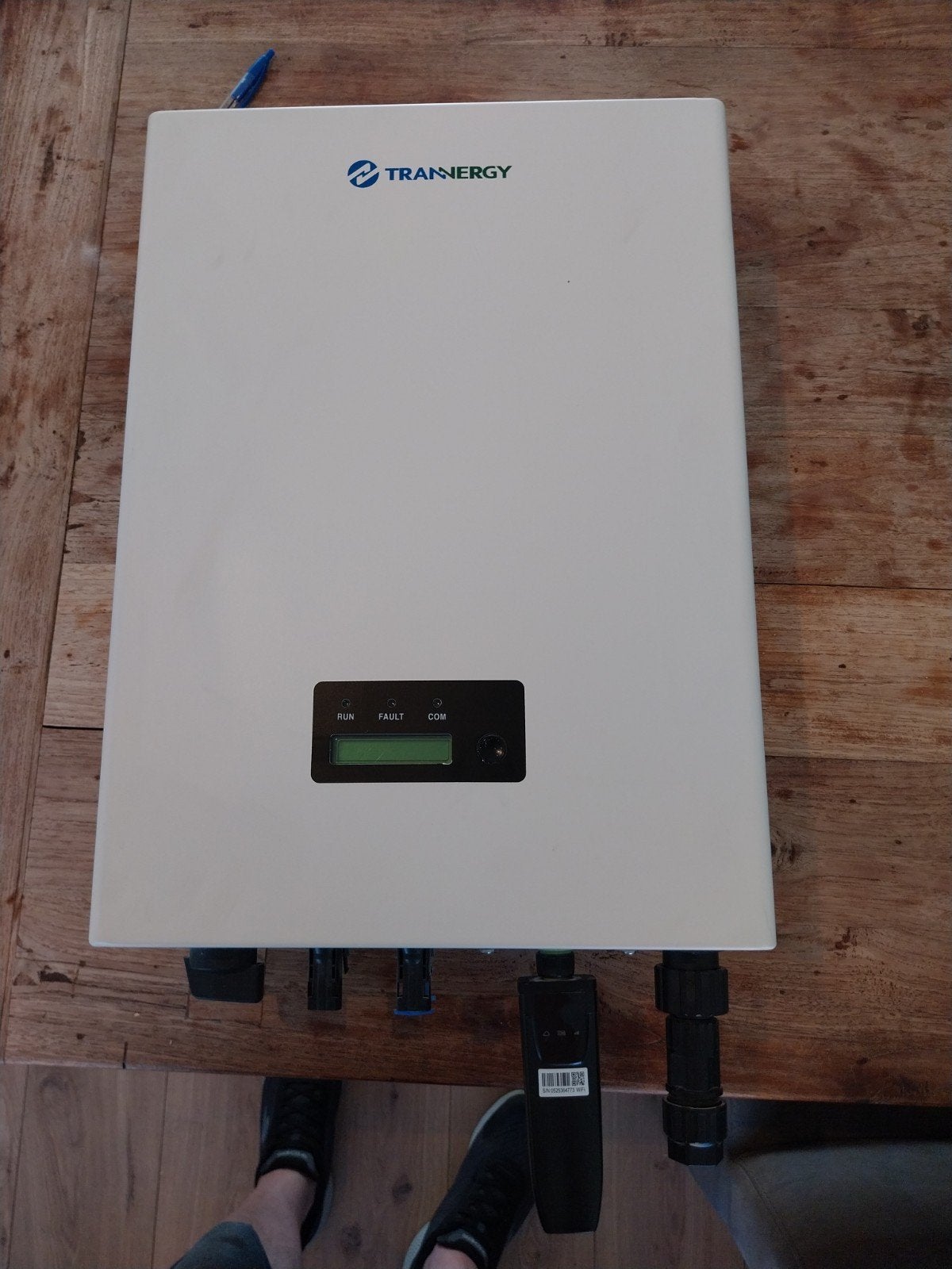 Trannergy SGN4000TL Omvormer - Zo goed als nieuw, Doe-het-zelf en Verbouw, Zonnepanelen en Toebehoren, Ophalen of Verzenden