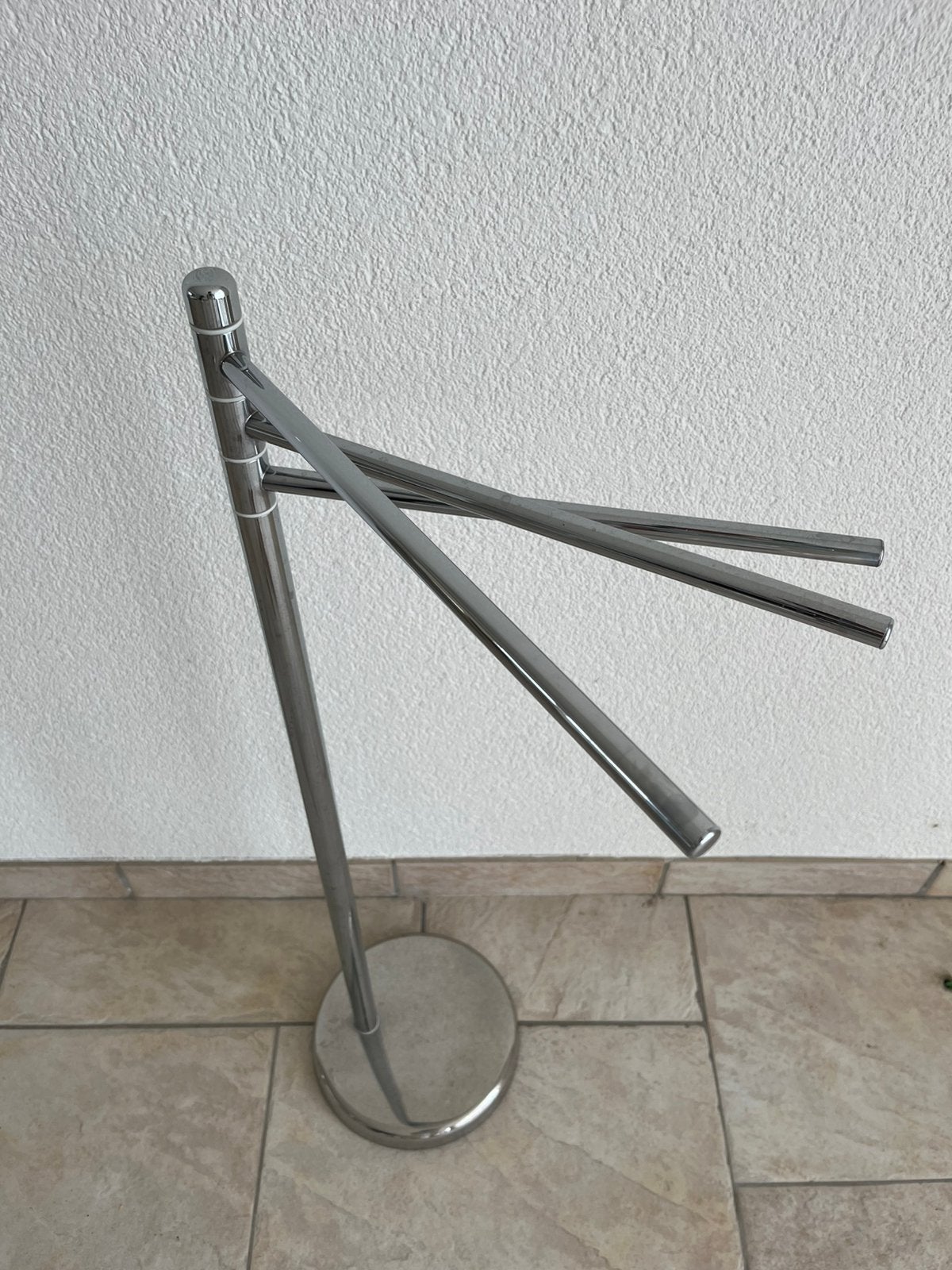 Chroom handdoekrek, Ophalen, Zo goed als nieuw, Overige kleuren