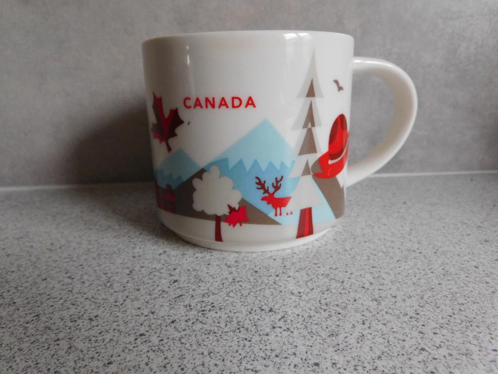 Mok 414 ml. 2017 Canada You are Here Starbucks, Huis en Inrichting, Keuken | Servies, Ophalen of Verzenden, Zo goed als nieuw