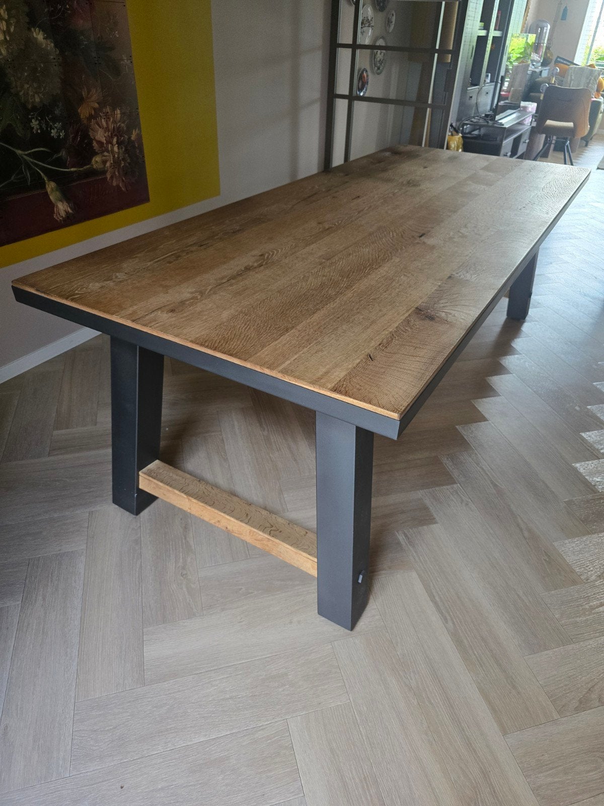 Henders en Hazel eettafel - type Farmland, Ophalen, Gebruikt, 200 cm of meer, 50 tot 100 cm