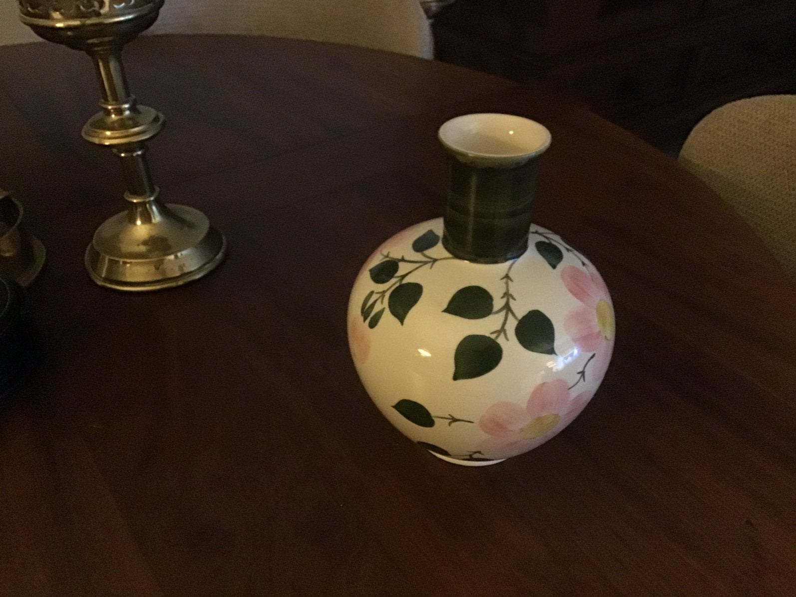 Mooi onbeschadigd vaasje Villeroy&Boch, Wild Rose,, Ophalen of Verzenden, Keramiek of Aardewerk