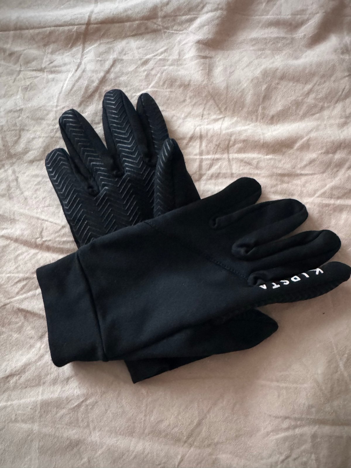 Zwarte sport handschoenen met grip, Kleding | Dames, Mutsen, Sjaals en Handschoenen, Ophalen of Verzenden, Zo goed als nieuw, Maat 34 (XS) of kleiner