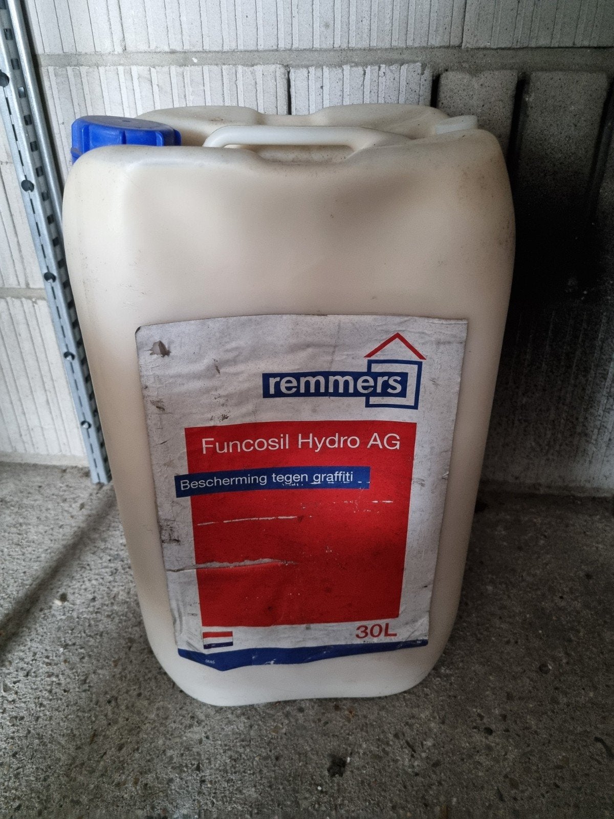 Remmers Funcosil Hydro AG - 30L Graffiti Bescherming, Gebruikt, Overige kleuren, Ophalen of Verzenden, Verf