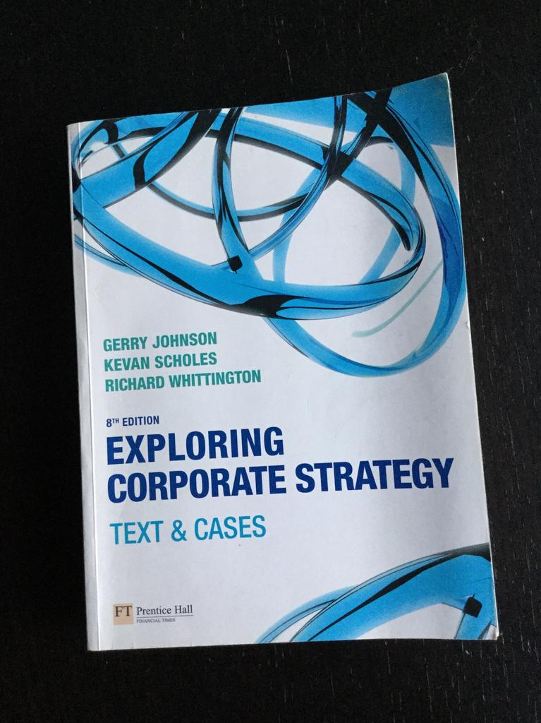 Exploring Corporate Strategy, Boeken, Studieboeken en Cursussen, Ophalen of Verzenden, Gelezen, Gerry Johnson- Kevin Scholes-Richard Whittington