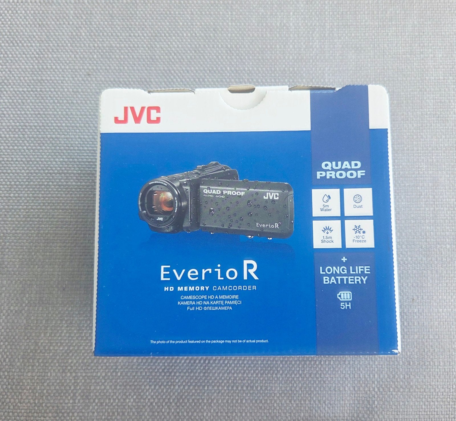 JVC Everio R HD- SD camcorder, JVC, 20x of meer, Nieuw, Ophalen of Verzenden