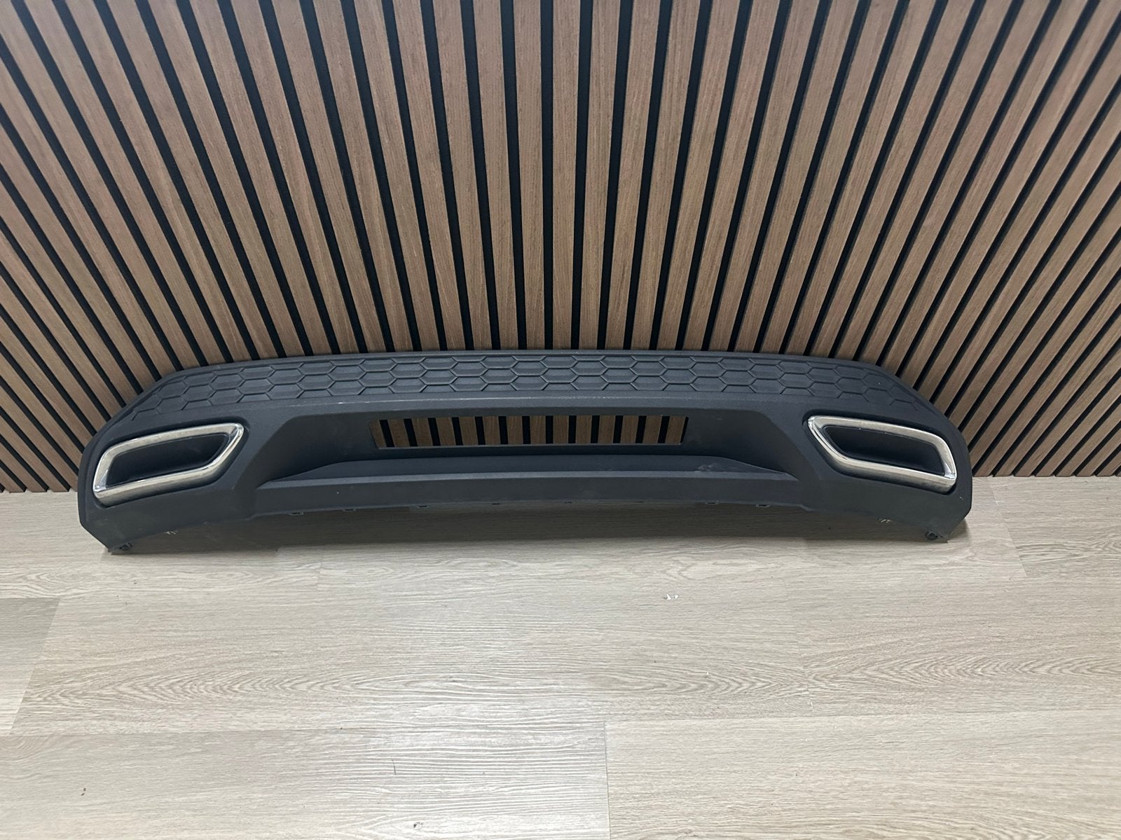 Audi A3 S-line Achterbumper Diffuser, Gebruikt, Achter, Bumper, Audi