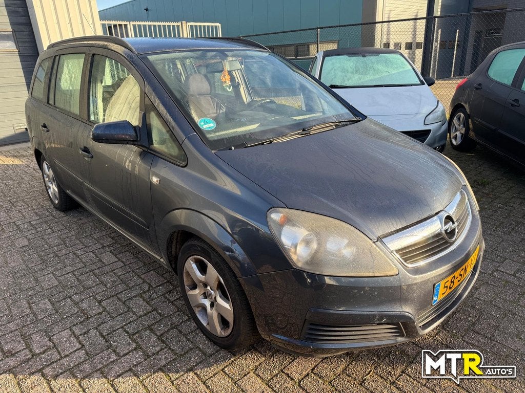 Opel Zafira 1.6 Enjoy 7 persoons|Export, Auto's, Opel, Voorwielaandrijving, Gebruikt, 4 cilinders, 7 stoelen
