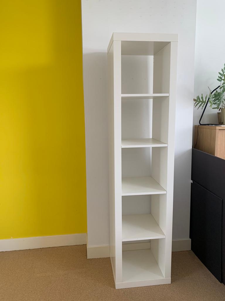 Kallax kast- divider- boekenkast Ikea, Ophalen of Verzenden, Zo goed als nieuw, 25 tot 50 cm, 150 tot 200 cm