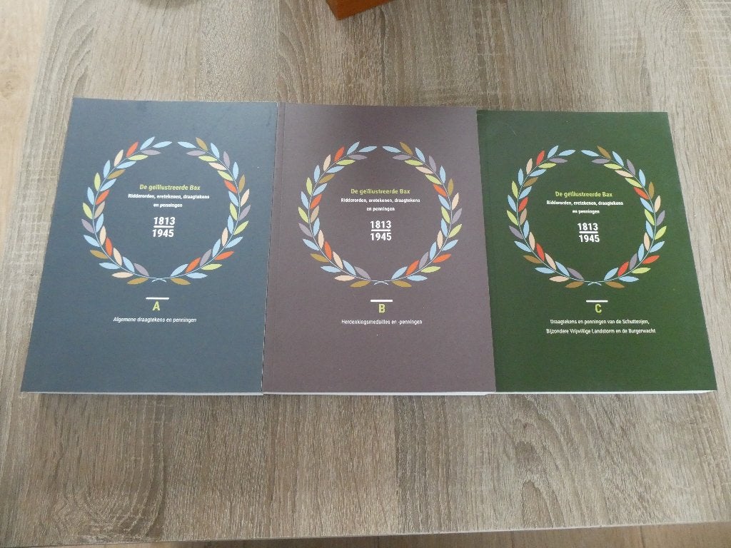 De geïllustreerde Bax, 3 delig, in nieuwstaat, Ophalen of Verzenden, Tweede Wereldoorlog, Nieuw, Algemeen