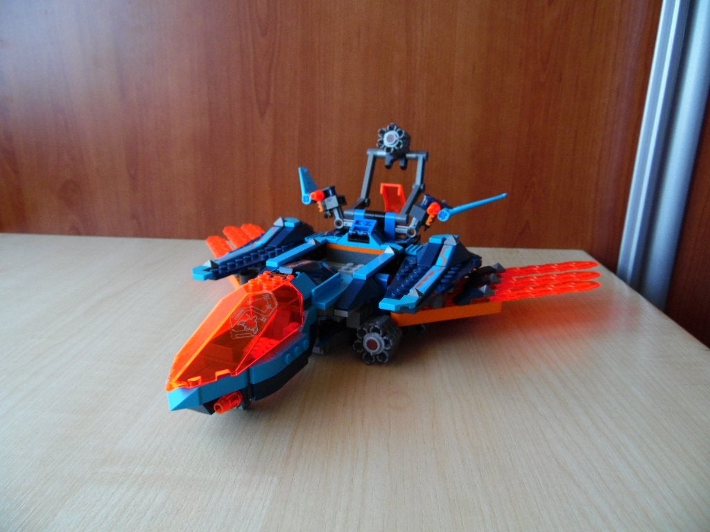 Lego Nexo Knights 70351 Clay's Falcon Gevechtsblaster, Overige thema's, Lego, Ophalen of Verzenden, Complete set