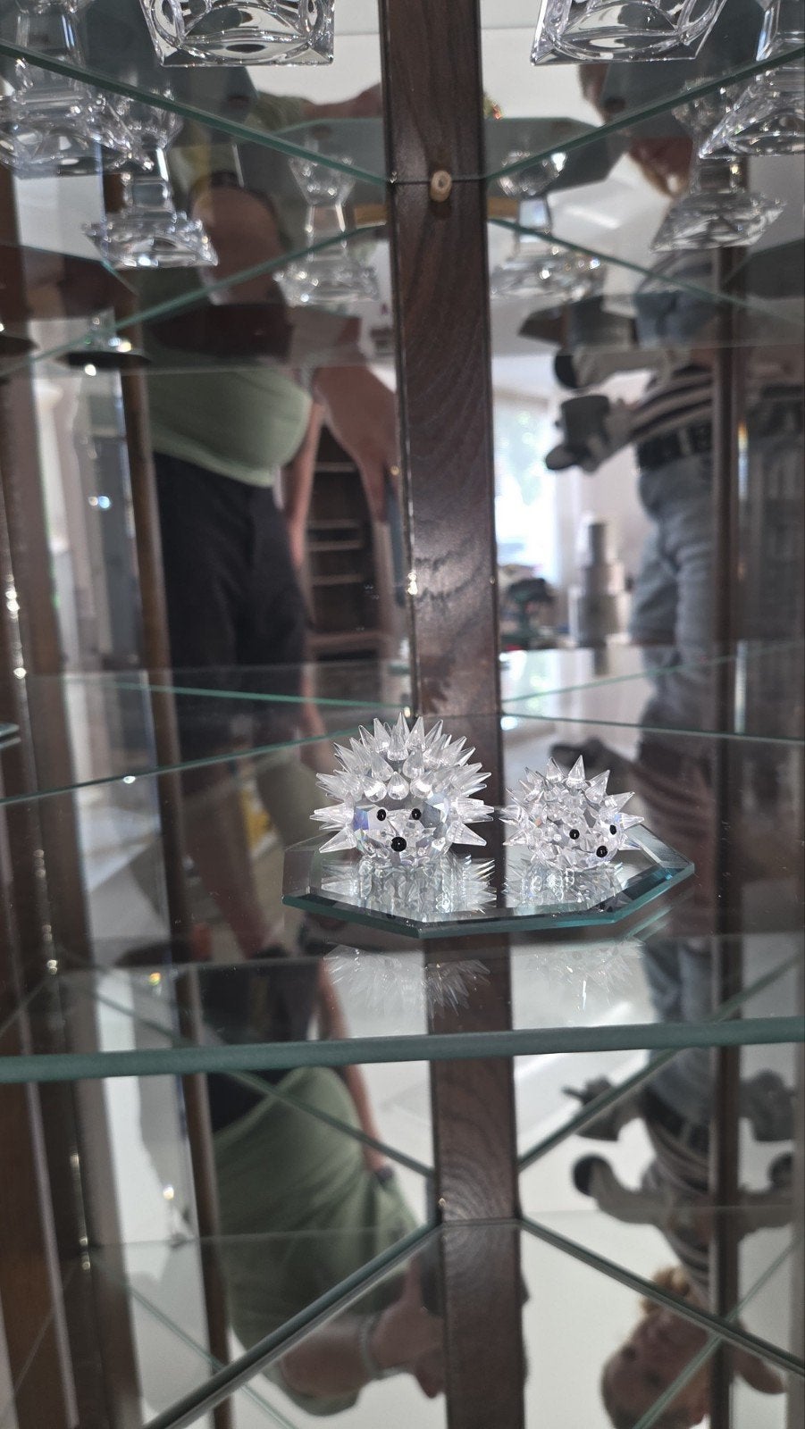 Swarovski Egel Beeldjes - Set van 2, Verzamelen, Beelden en Beeldjes, Ophalen
