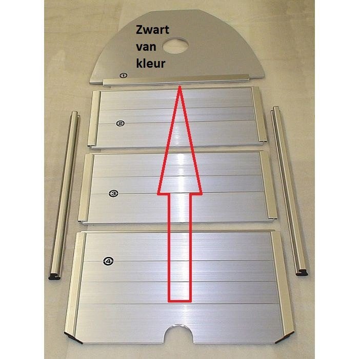 021037BL Nimarine vloerdeel zwart (punt#1) MX290. € 139,95, Watersport en Boten, Ophalen of Verzenden, Nieuw, Overige typen