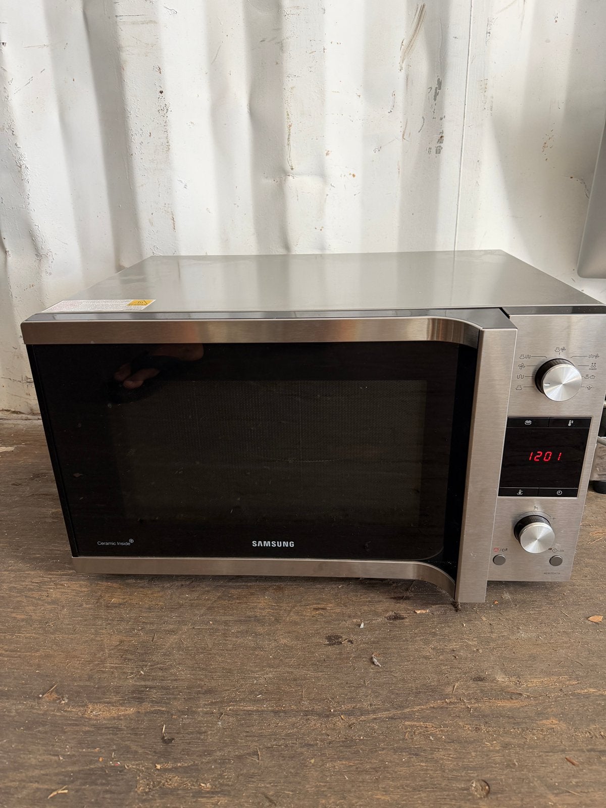 Samsung combimagnetron, Combimagnetron, Gebruikt, Grill, Ophalen of Verzenden