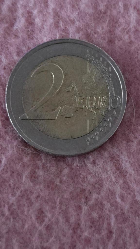 2 euro muntstuk. Beatrix en Willem Alexander, Ophalen of Verzenden, Overige landen, 2 euro, Losse munt