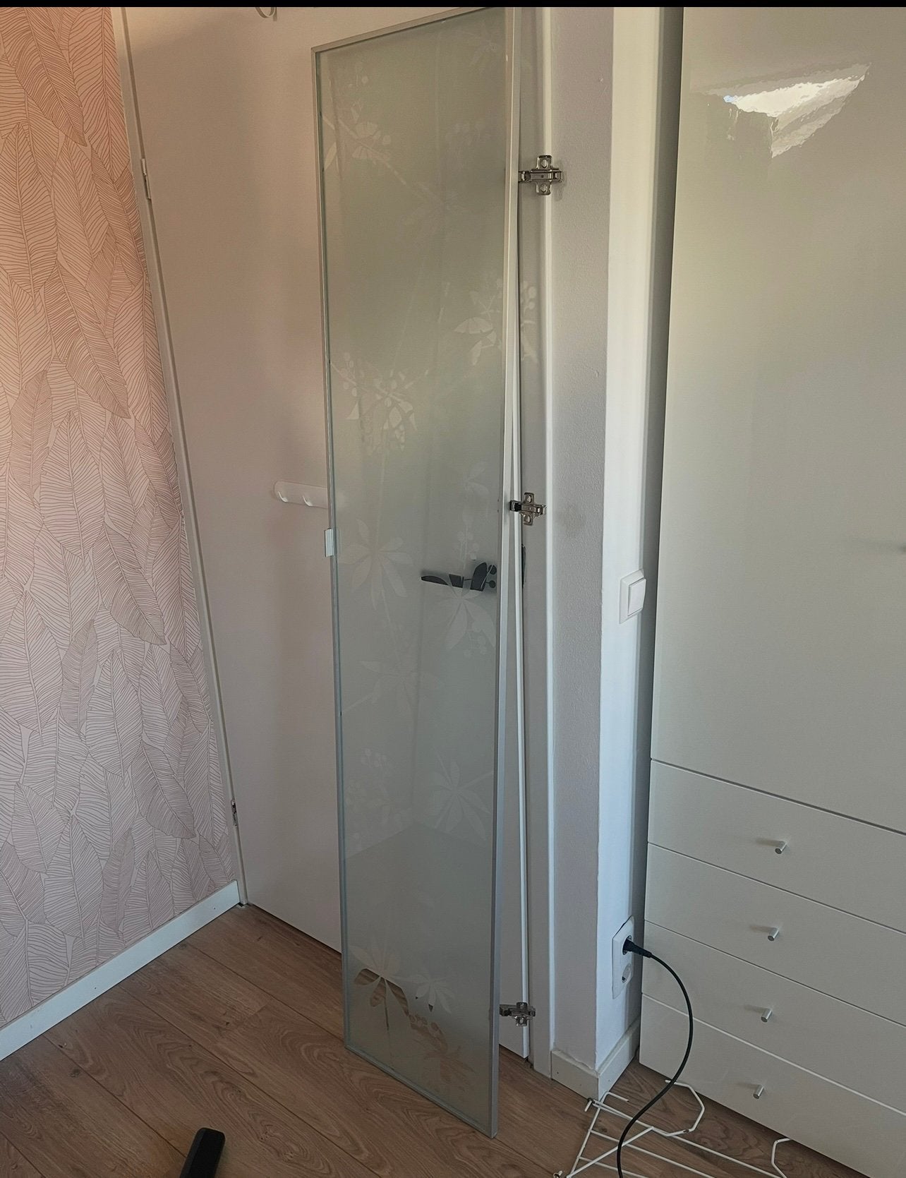 Glazen deur voor Ikea billy kast., Ophalen, Gebruikt, 50 tot 100 cm, Glas