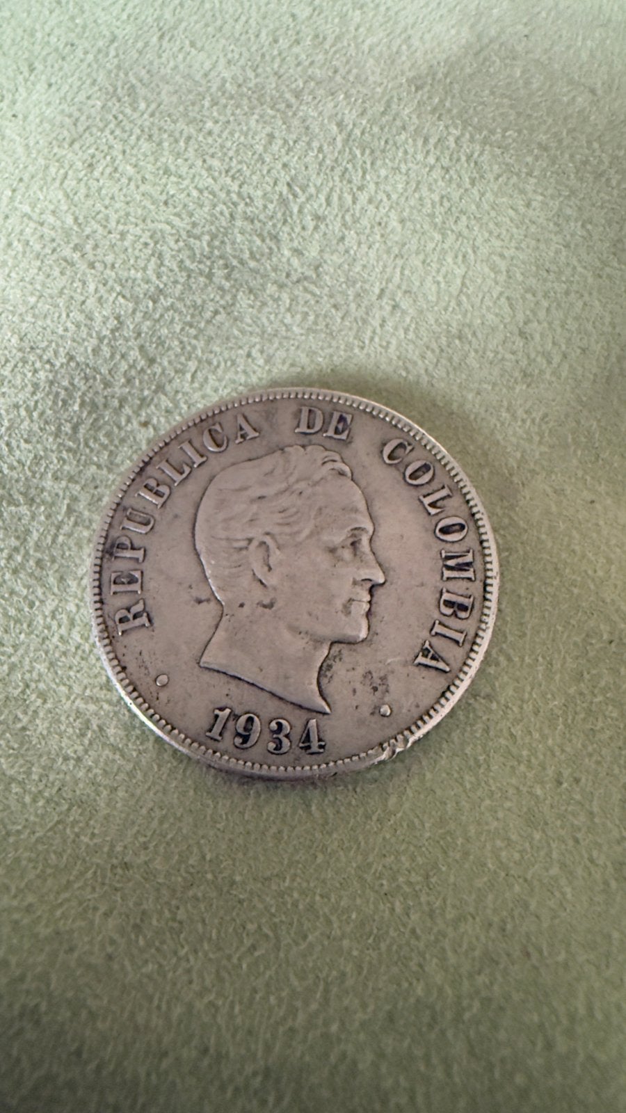 COLUMBIA Simon Bolivar Eagle Shield Genuine Silver 50, Verzenden, Overige landen