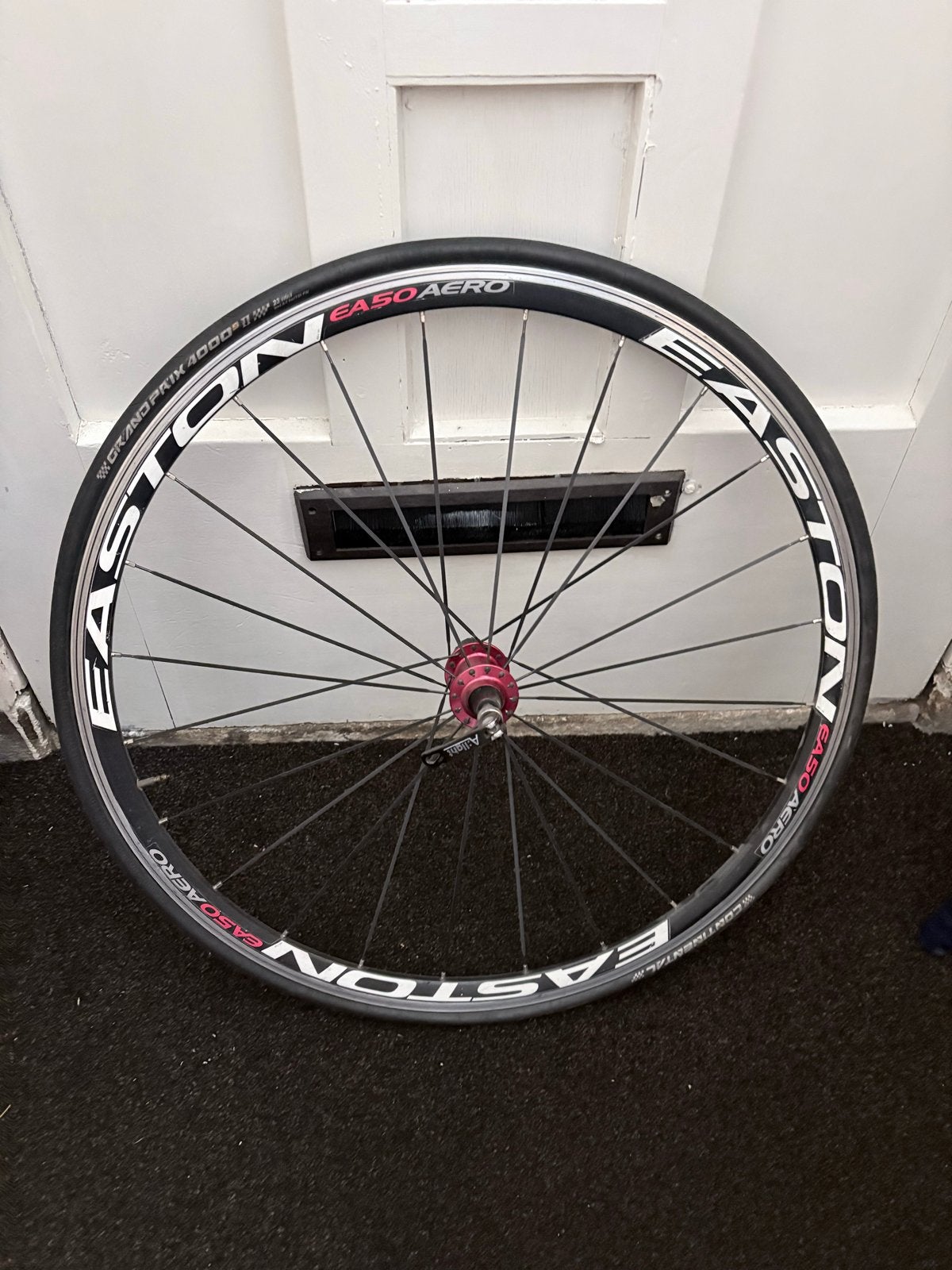 Easton EA50 Aero Wiel - Racefiets Voorwiel, Gebruikt, Aluminium, Racefiets, Ophalen