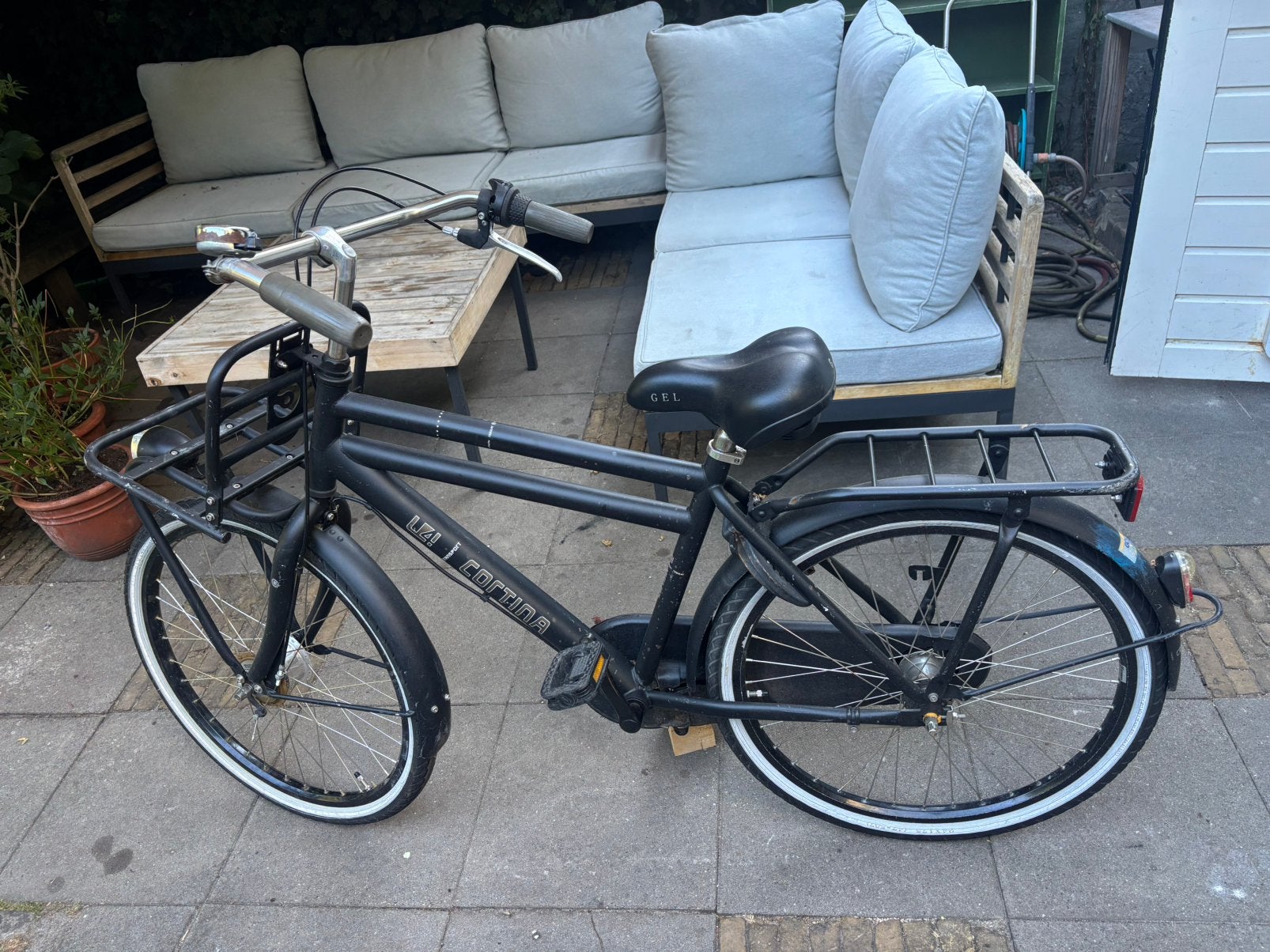 Cortina u4 kinderfiets 24” met nieuwe onderdelen, Ophalen, Versnellingen, Trommelrem, Gebruikt