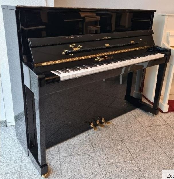 Schimmel 120T PE Silent topklasse piano occasion, Muziek en Instrumenten, Piano's, Gebruikt, Zwart, Ophalen of Verzenden, Piano