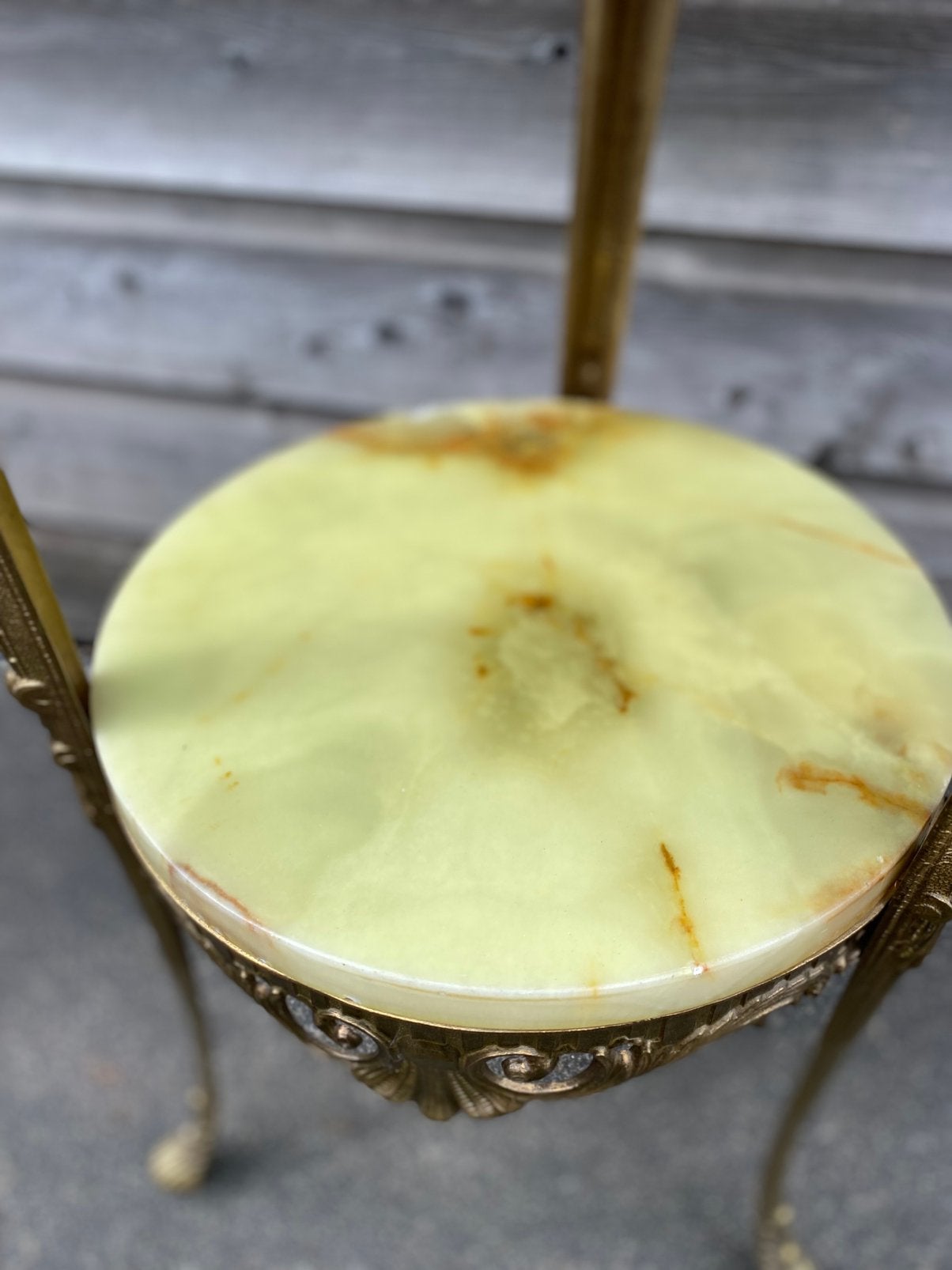 Mid-century bijzettafel, Ophalen