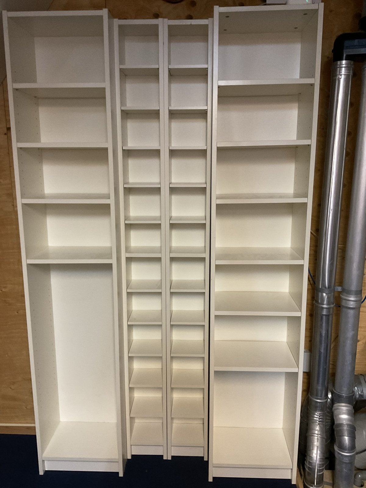 CD-DVD Boekenkasten Set, Ophalen, Met plank(en), Minder dan 50 cm, Gebruikt