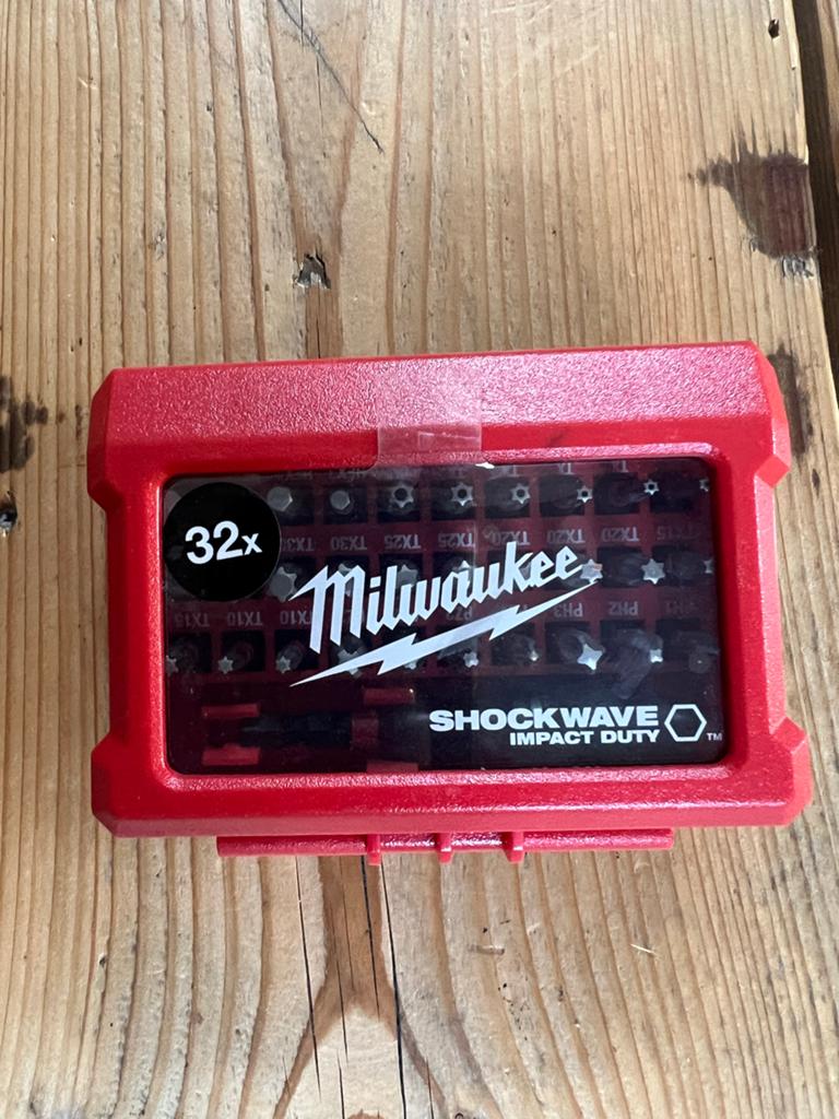 Milwaukee 32-delige Shockwave Impact Duty bitset - Nieuw, Ophalen of Verzenden, Nieuw