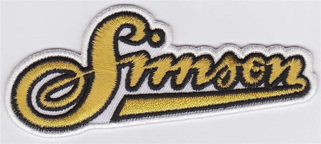 Simson Motorcycles patch embleem, Verzenden, Nieuw