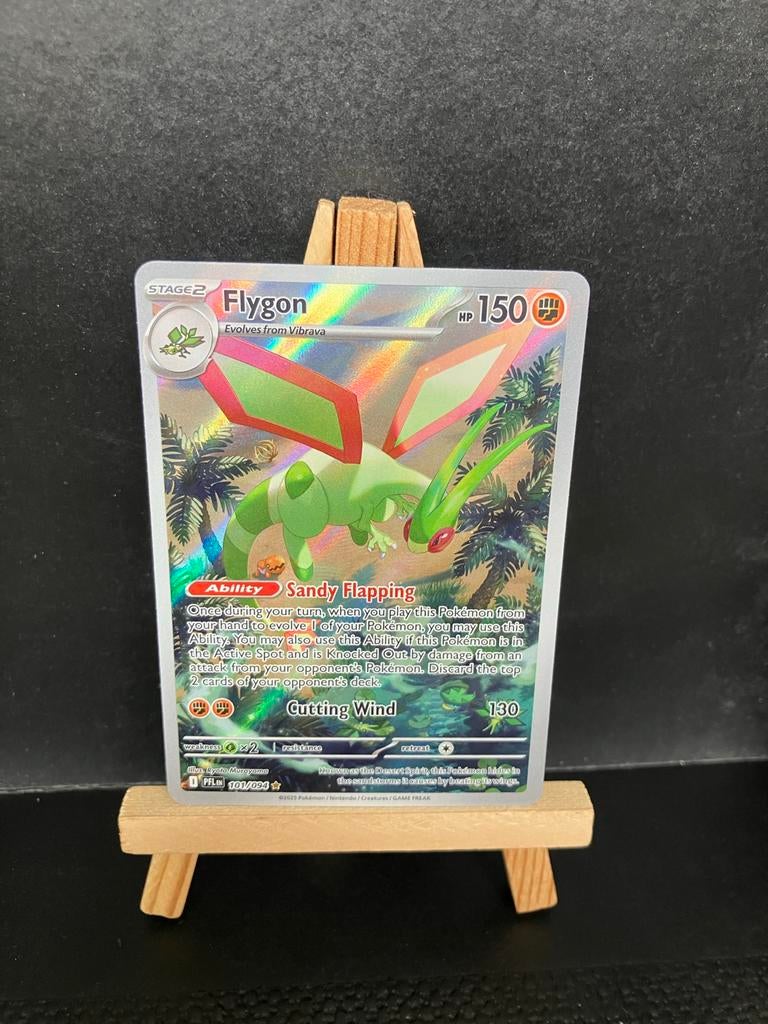 Flygon 110/074 - Pokémon Kaart - Zo goed als nieuw, Ophalen of Verzenden, Zo goed als nieuw, Losse kaart, Foil