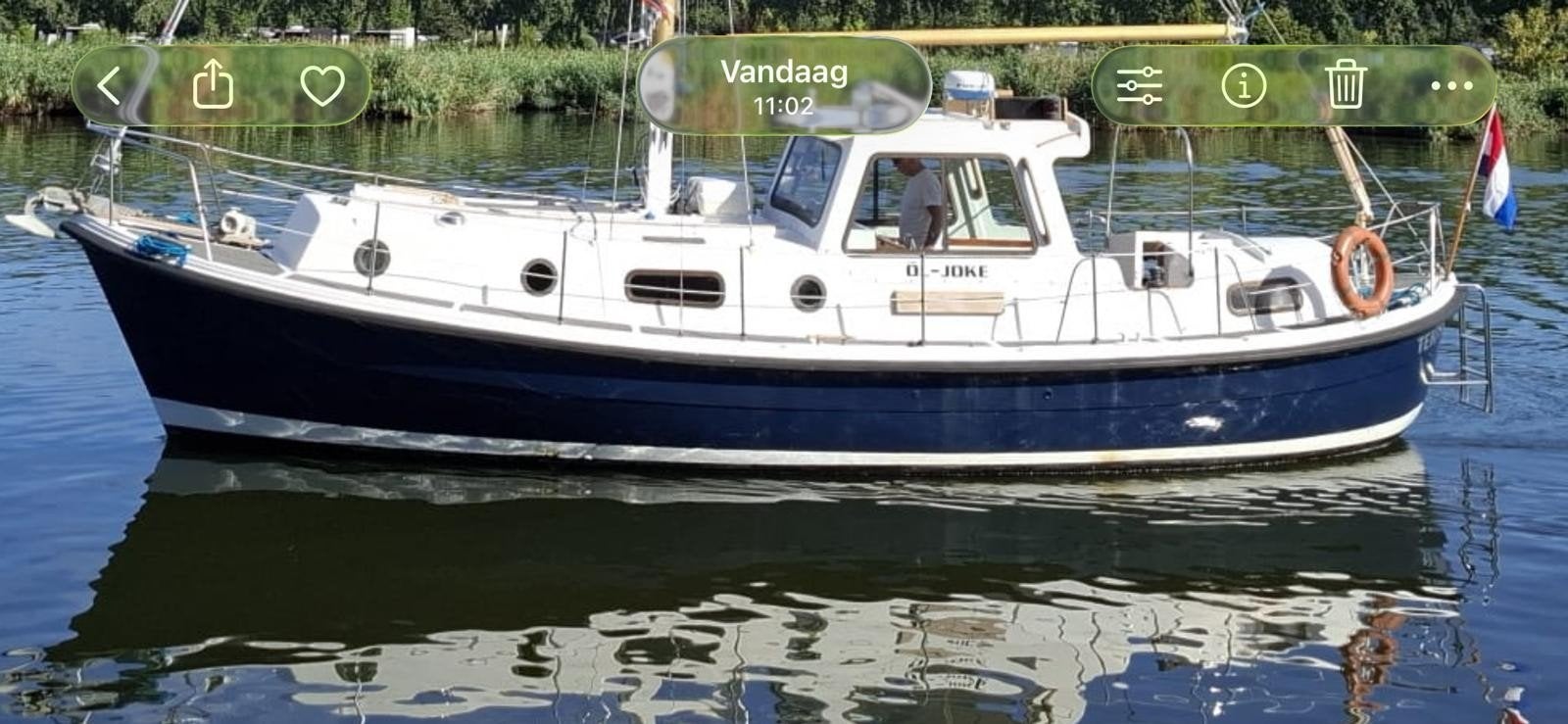 ROGGER MK 1 Motorsailer Polyester, Ophalen, Aluminium, Omvormer