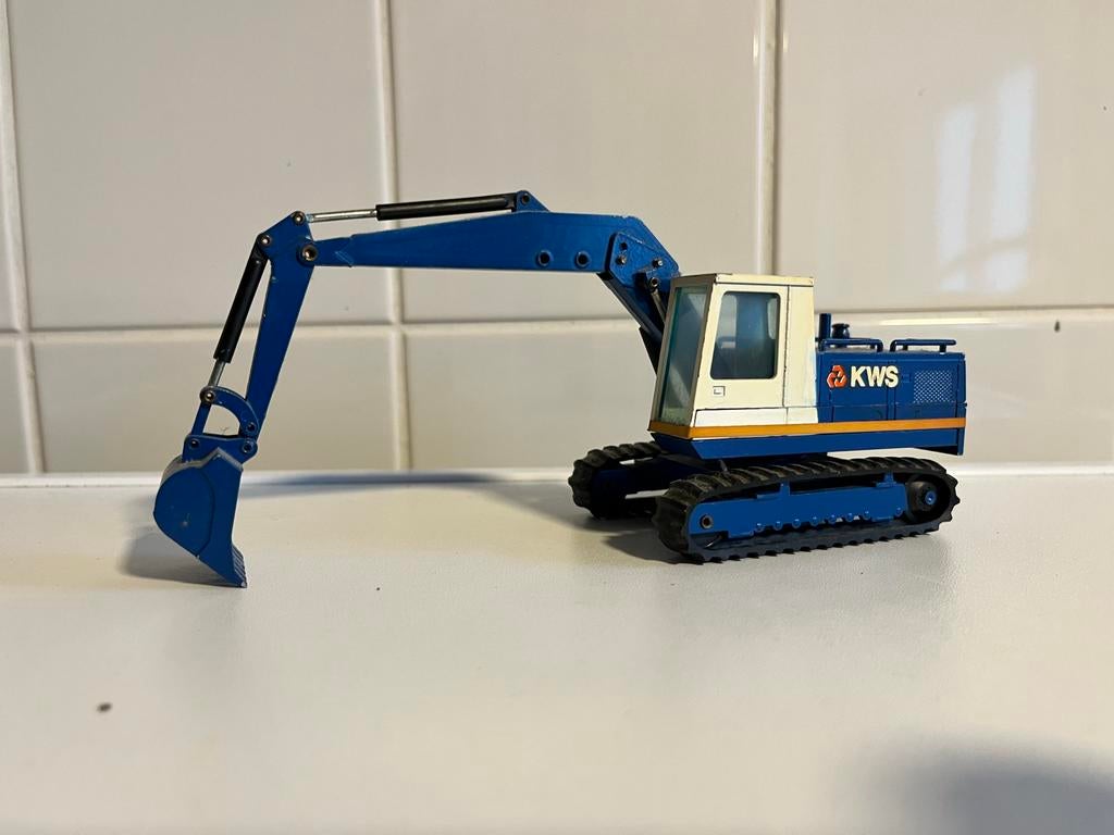 KWS Graafmachine Model - Blauw/Wit, Hobby en Vrije tijd, Ophalen of Verzenden, Gebruikt, Overige typen, Overige merken
