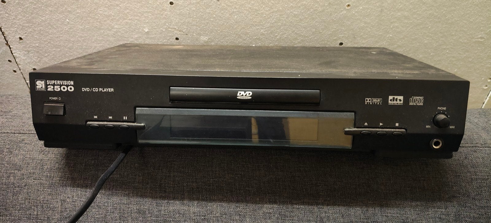 Supervision 2500 DVD/CD Speler, Audio, Tv en Foto, Ophalen, Gebruikt, Dvd-speler, Overige merken