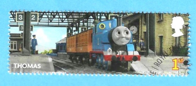 GB 2011 - Thomas the Tank Engine, Verzenden, Gestempeld
