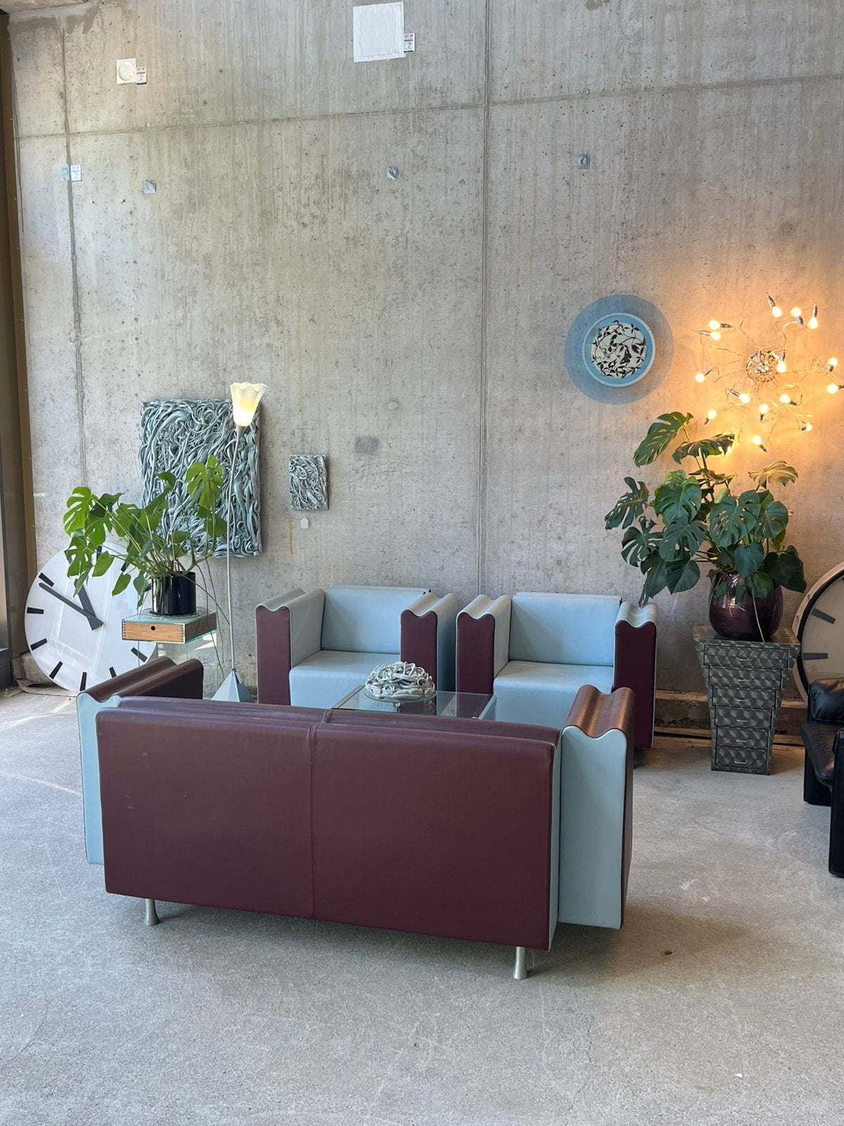 Bankstel van Moroso, Italy, Ross Lovegrove 1993, Huis en Inrichting, Banken | Bankstellen, Ophalen, 75 tot 100 cm, Zo goed als nieuw