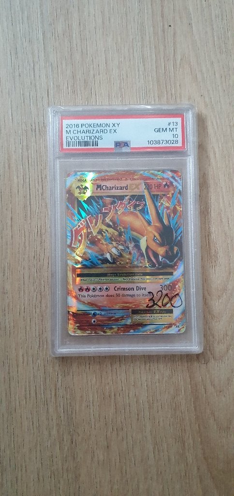 M Charizard EX #13 psa10, Ophalen of Verzenden, Nieuw