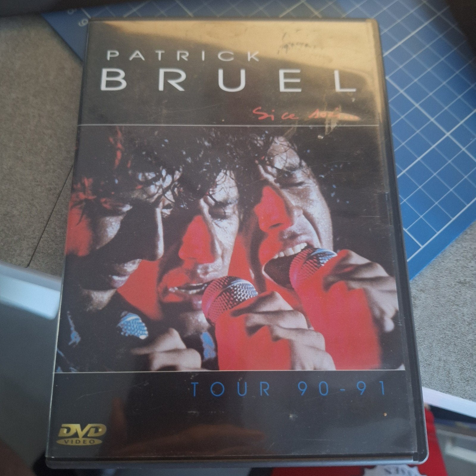 Patrick Bruel - Tour 90-91 DVD (Concert), Ophalen of Verzenden