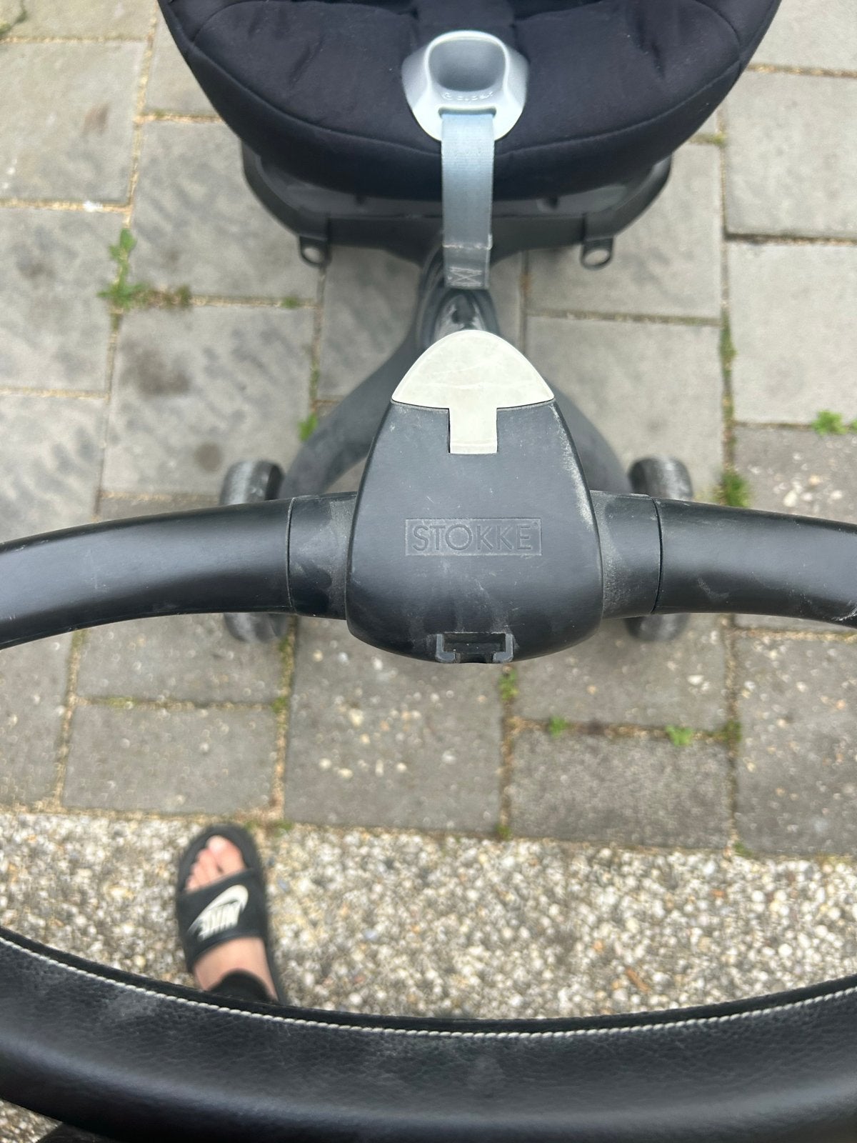 Stokke kinderwagen met Cybex maxicosi, Gebruikt, Ophalen of Verzenden, Met autostoeltje, Kinderwagen