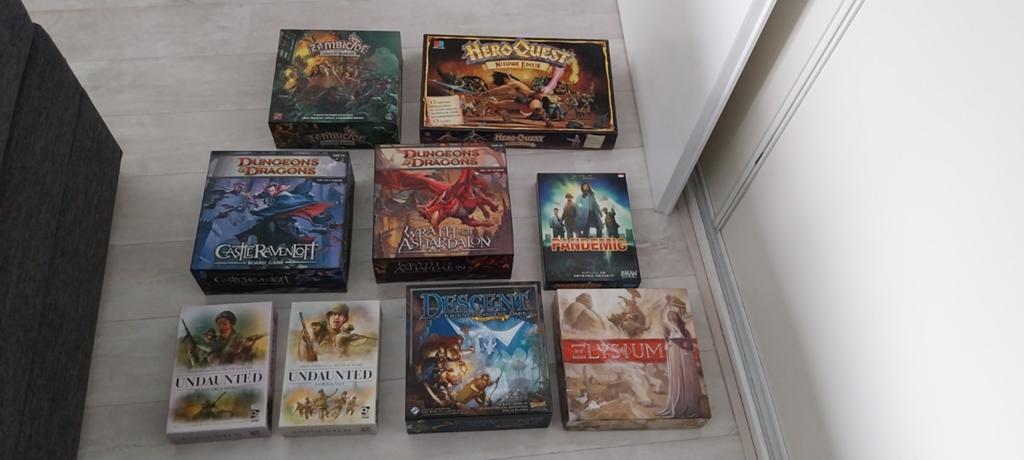 Dnd en dungeon crawl bordspellen opruiming!, Verzenden