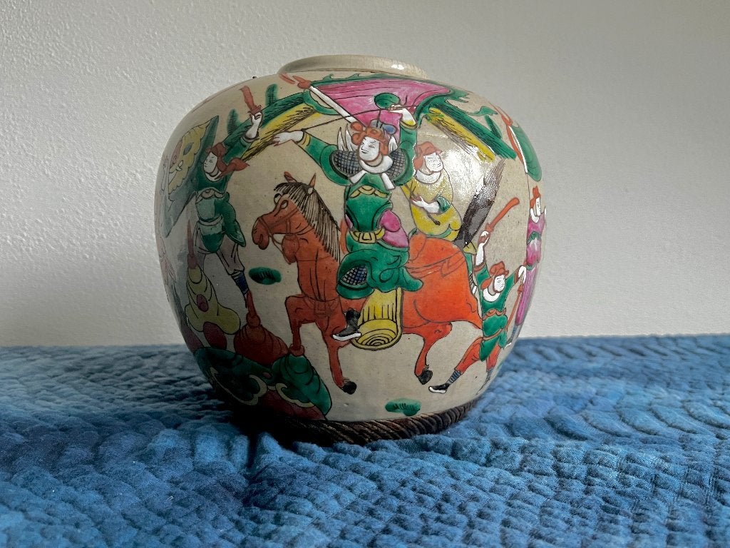 Chinese vaas, Ophalen
