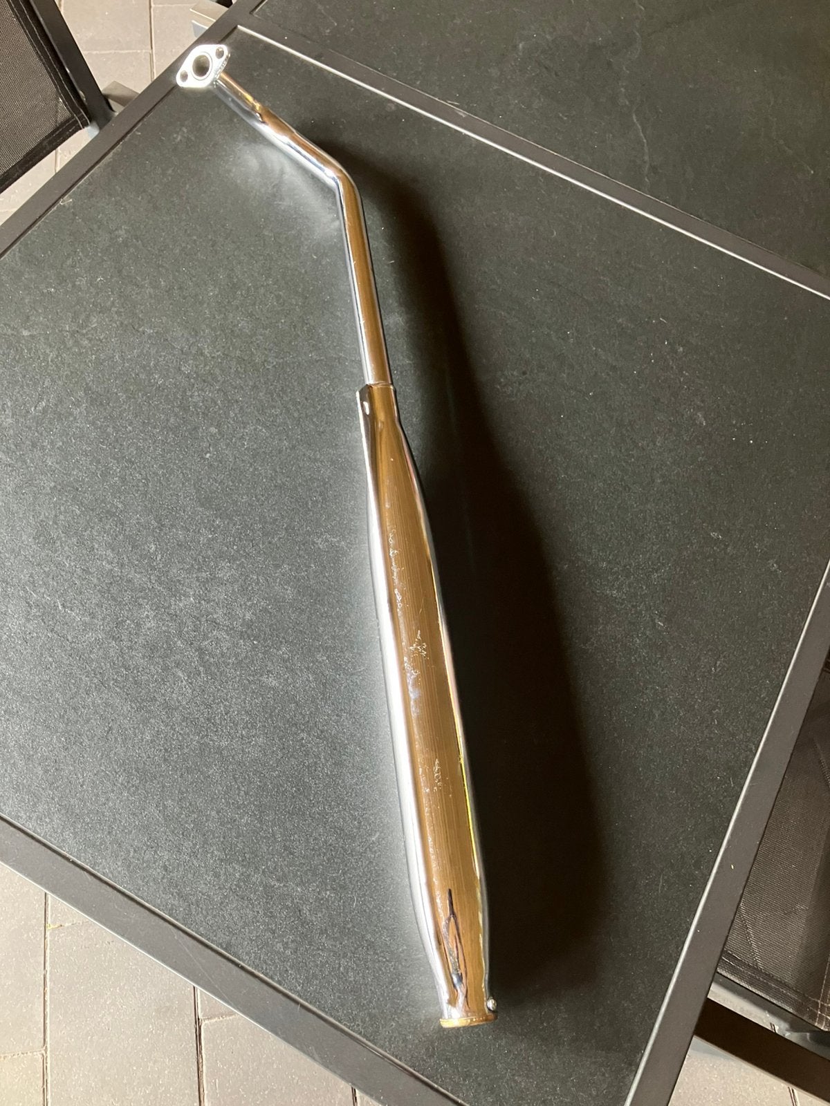 Uitlaat tomos youngster, Ophalen, Nieuw, Standard
