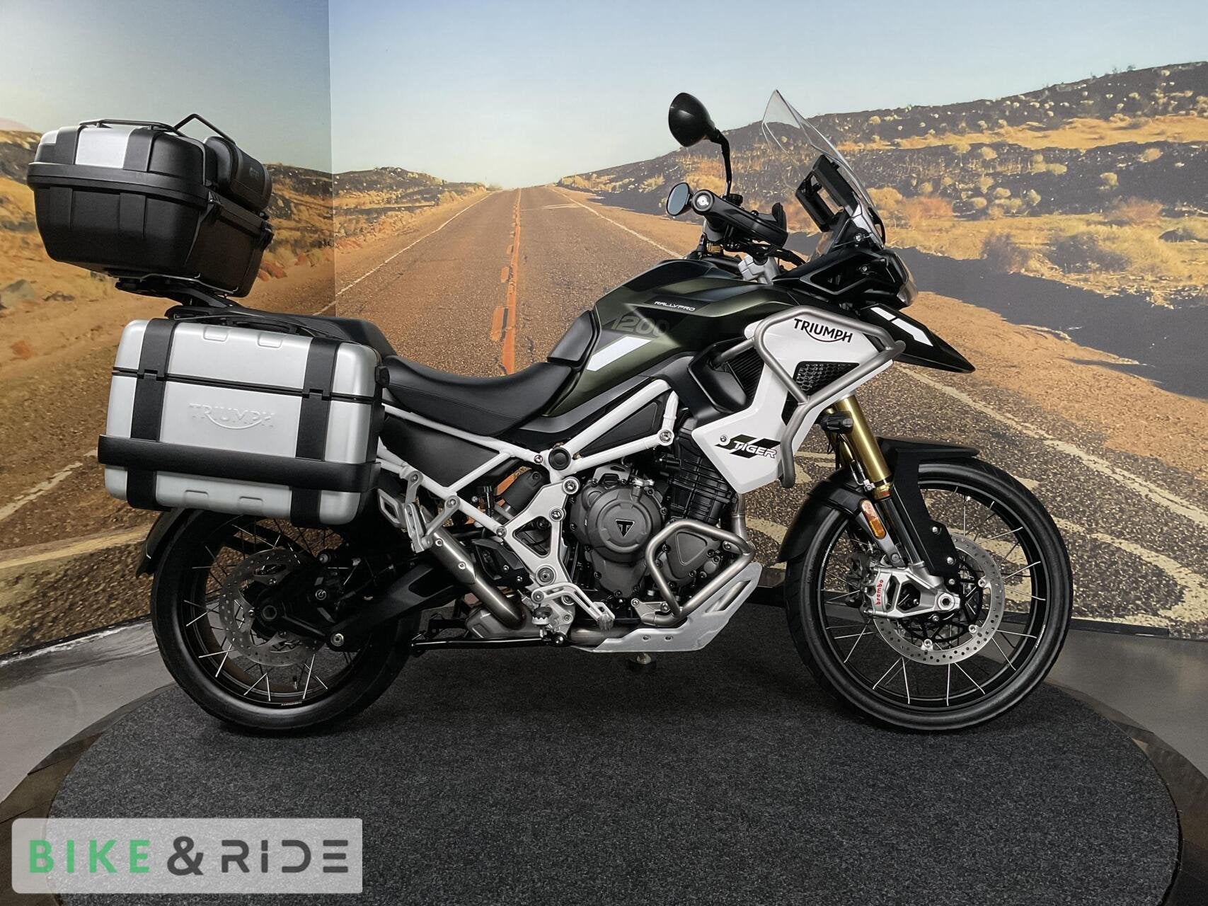 Triumph Tiger 1200 Rally Pro - 3delige Kofferset, Bedrijf, Meer dan 35 kW, Toermotor, Benelux@triumph.co.uk
