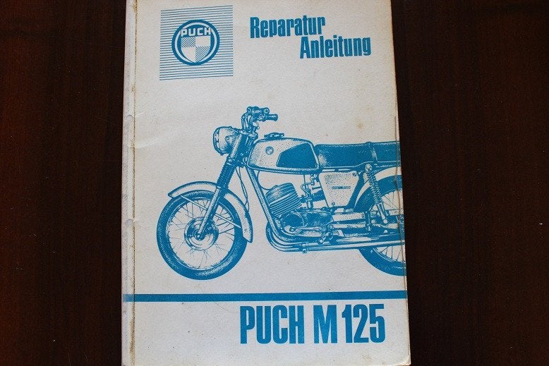 Puch M125 1967 ?? motorrad reparatur anleitung M 125, Motoren, Ophalen of Verzenden, Overige merken