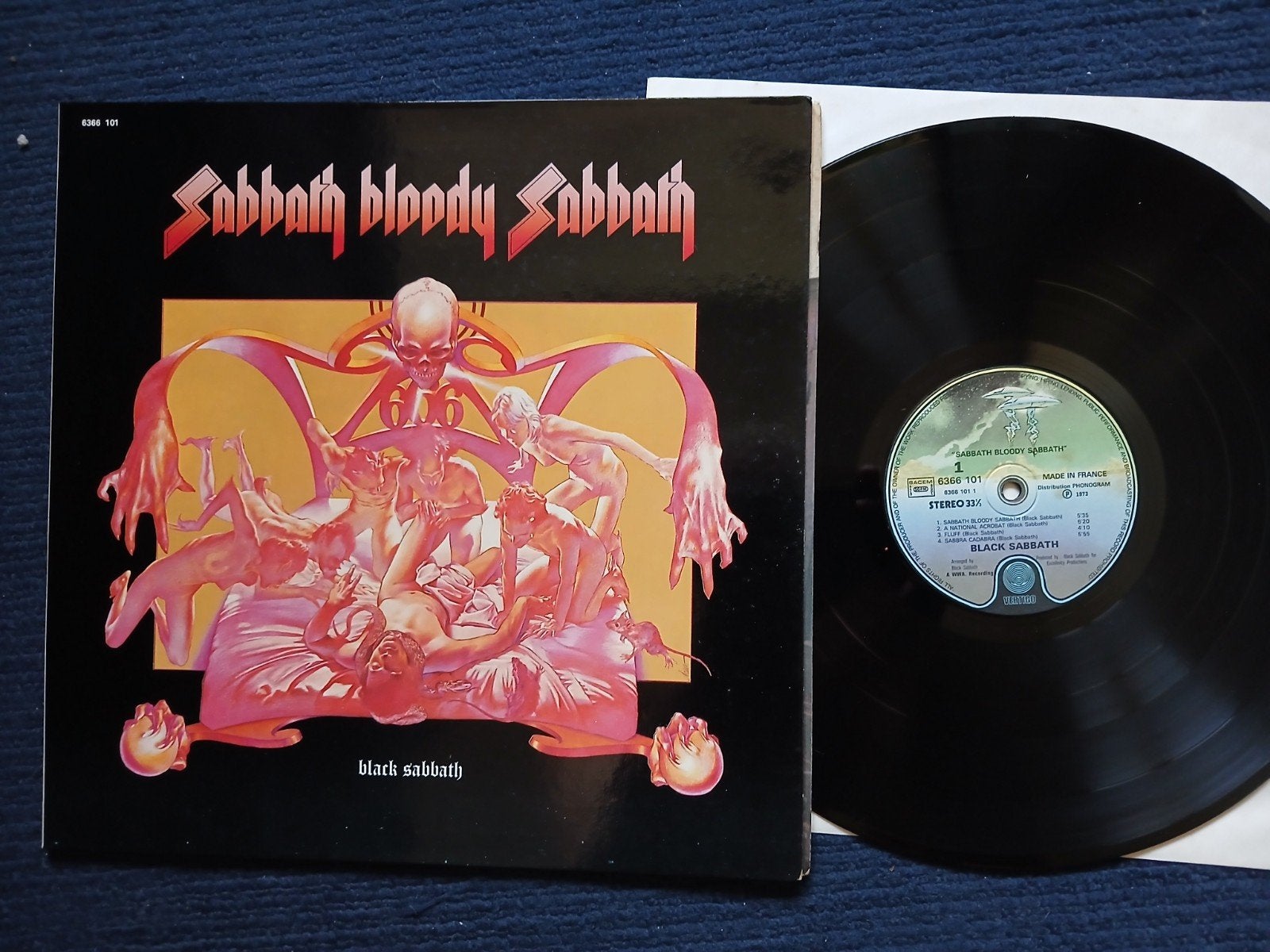 Black Sabbath vinyl, Ophalen of Verzenden, Gebruikt