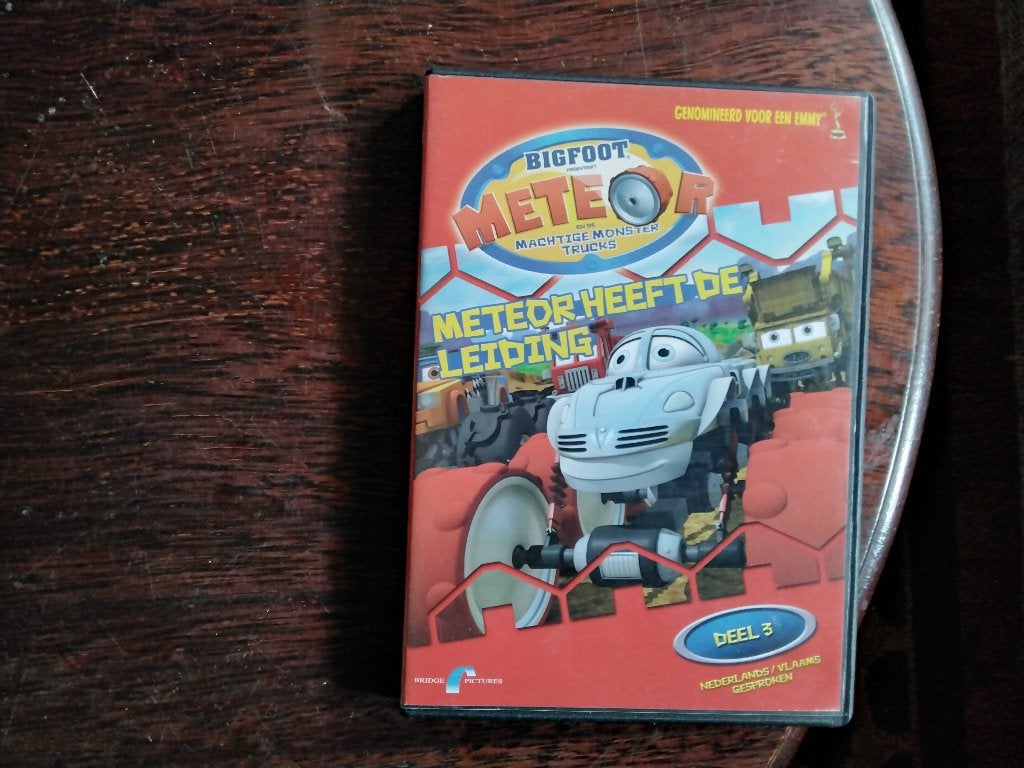 Bigfoot meteor en de machtige monster trucks heeft de leidin, Avontuur, Alle leeftijden, Ophalen of Verzenden, Zo goed als nieuw