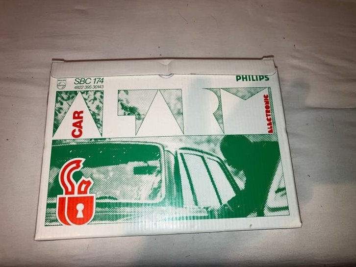 Philips SBC 174 Auto-diefstalbeveiliging (nooit gebruikt), Ophalen of Verzenden, Nieuw