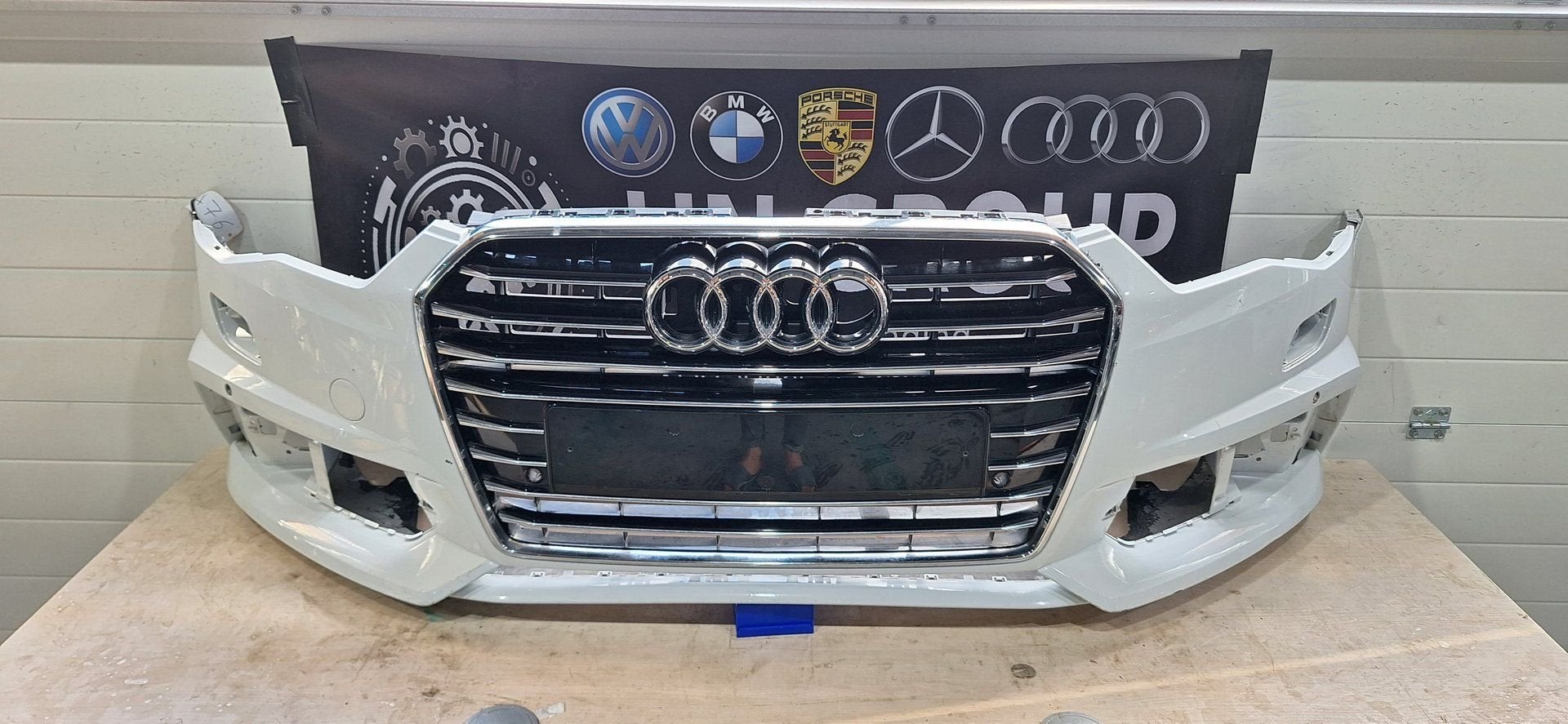 Voorbumper Audi A8 4N D5, Auto-onderdelen, Gebruikt, -, Voor, -
